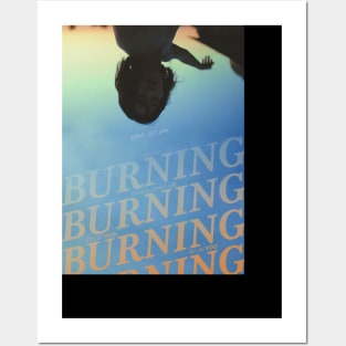 burning poster Posters and Art